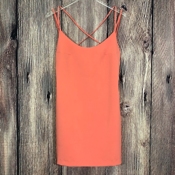 French Connection Dresses & Skirts - French Connection Coral Mini Slip Dress